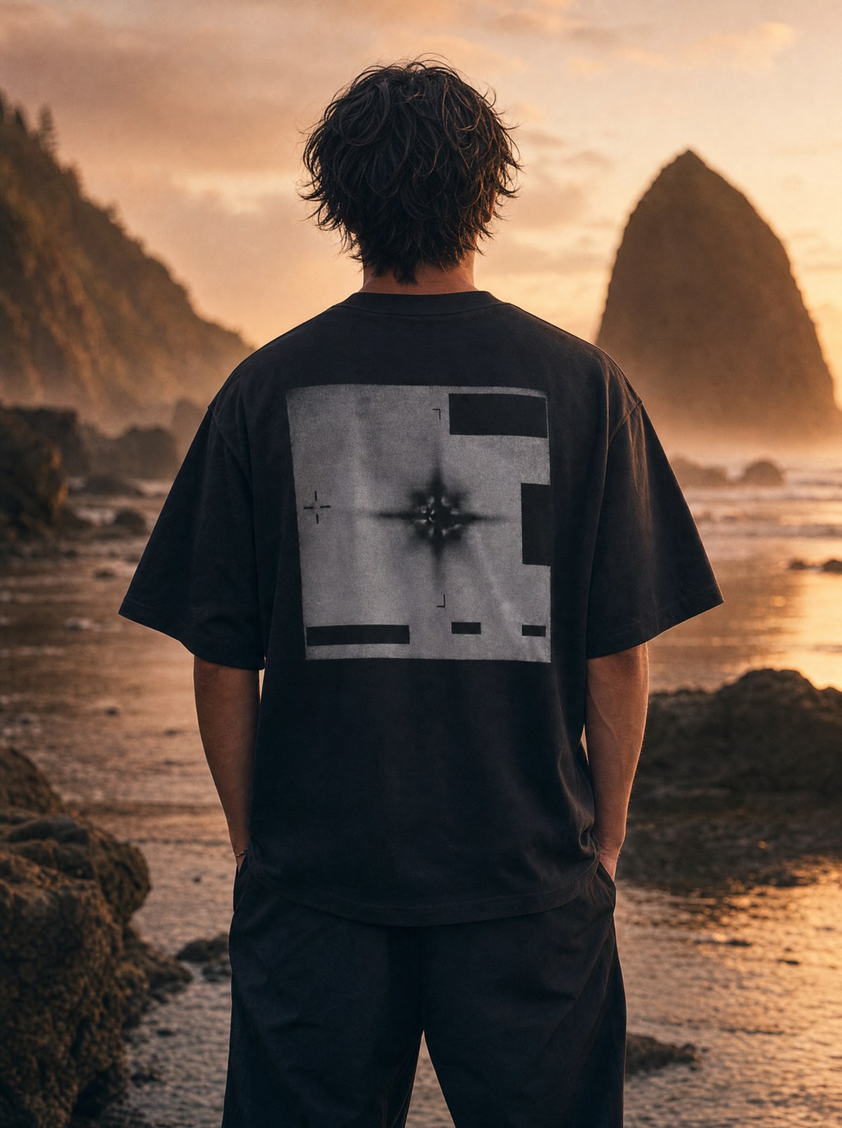 RADAR TEE / BACK PRINT